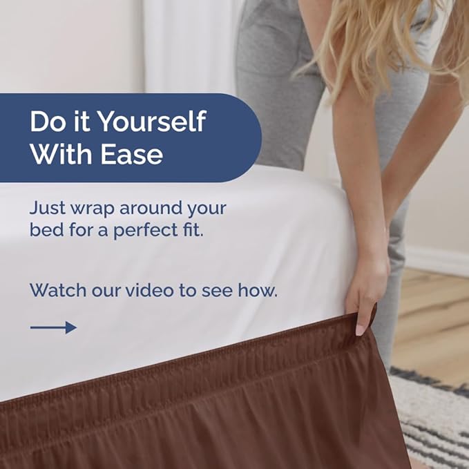 Bed Skirt - Full - 12 in Drop