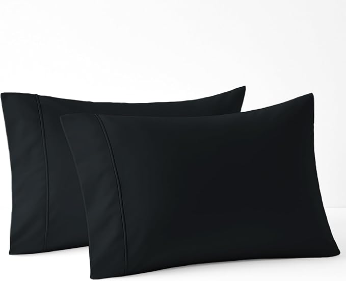 100% Cotton Pillowcase Set - King - 2 Piece