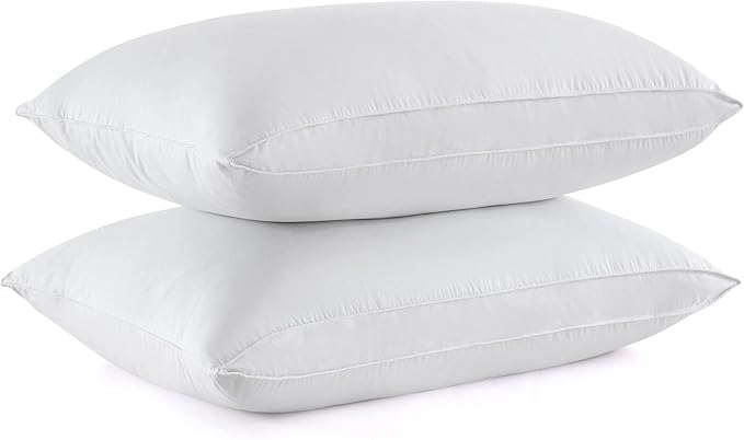 100% Cotton Bed Pillow - King - 2 Piece