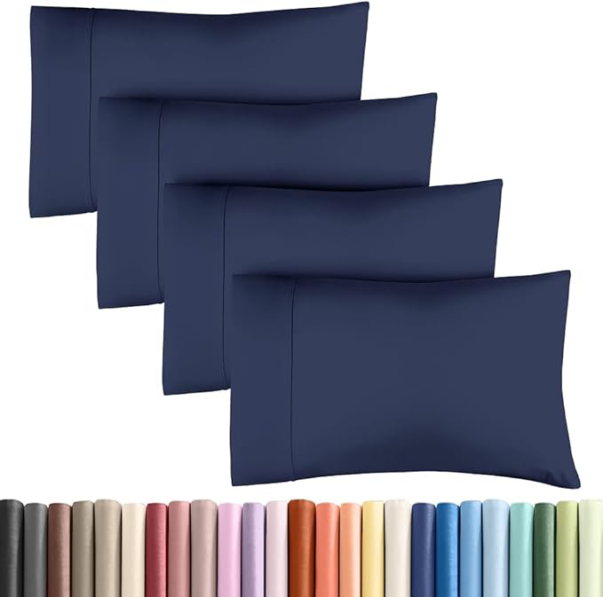 Pillowcase Set - Queen - 4 Pack - 4 Piece