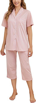 Capri Pajama Set - Short Sleeve - 2 Piece