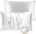 Satin Cooling Bed Pillow - Queen - 2 Piece