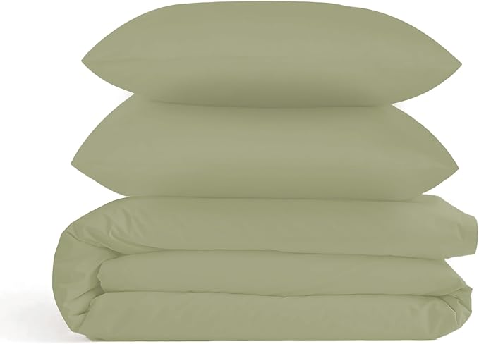 100% Cotton Duvet Cover Set - Queen - 3 Piece