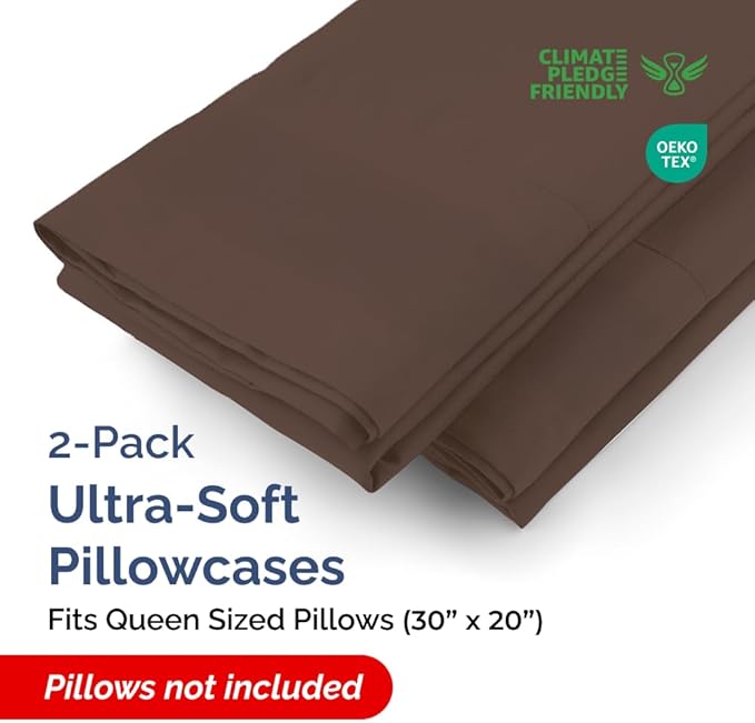 Pillowcase Set - Queen - 2 Pack - 2 Piece
