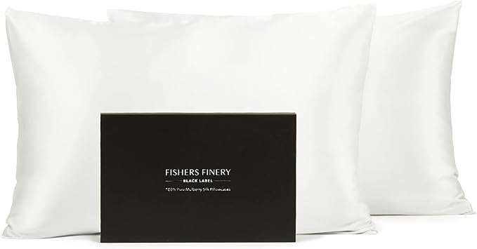 Mulberry Silk Pillowcase Set - Standard - 2 Pack - 2 Piece