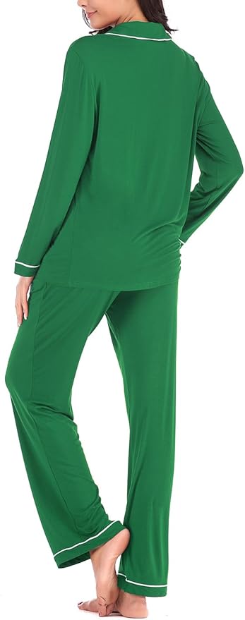Women's Pajama Set - Long Sleeve - 2 Piece