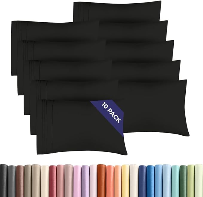 Pillowcase Set - Standard - 10 Piece