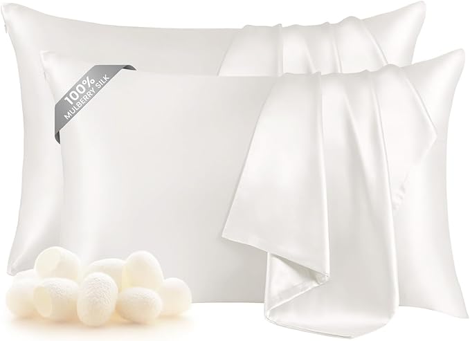 Mulberry Silk Pillowcase Set - Queen - 2 Piece