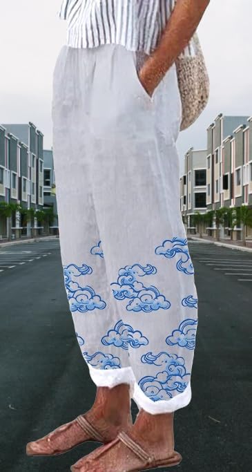 Women's Linen Loungewear - Pants