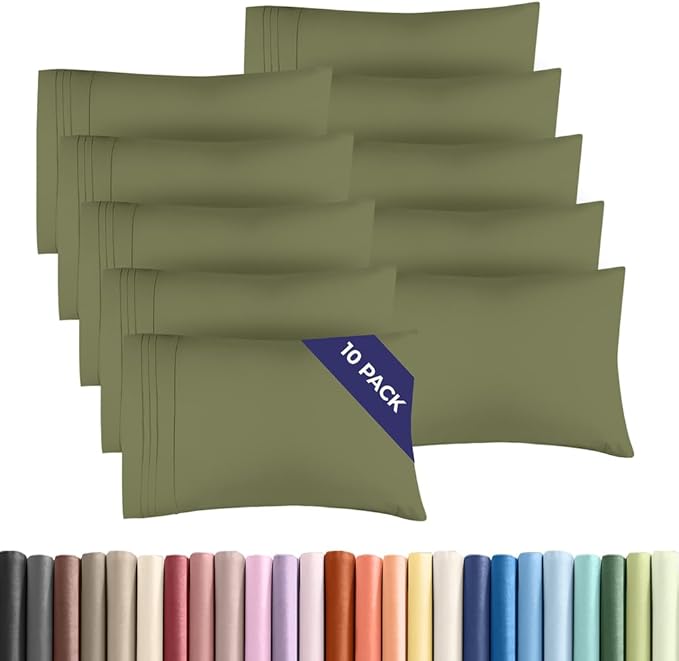 Pillowcase Set - Standard - 10 Piece
