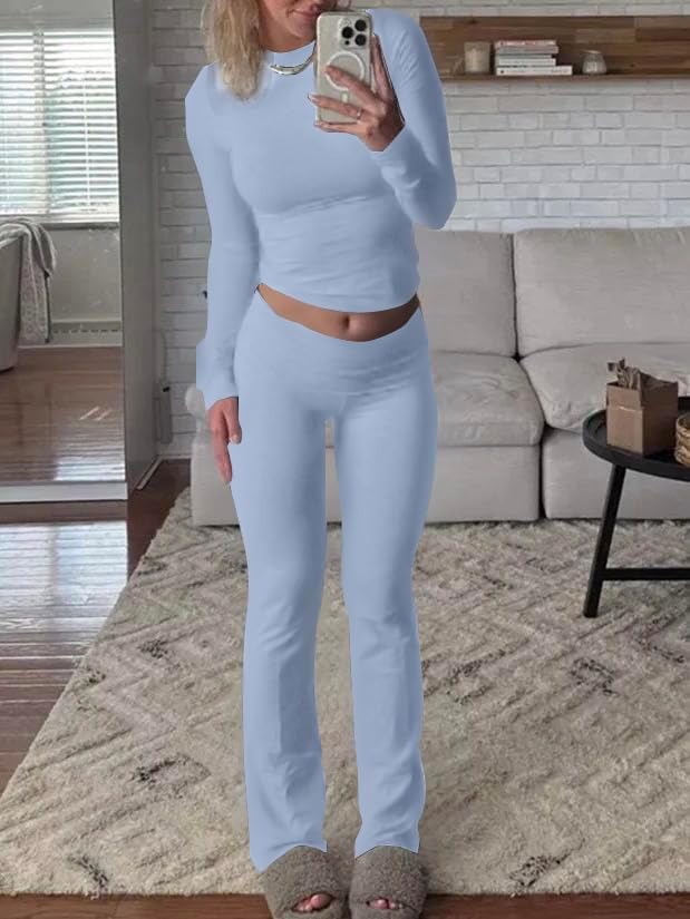 Women's Pants Pajama Set - Long Sleeve - 2 Piece