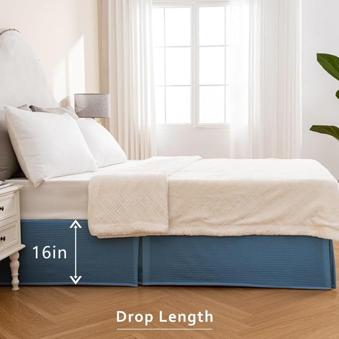 Bed Skirt - Full - 16 in Drop