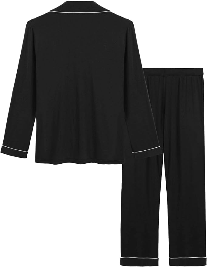 Women's Bamboo Cooling Pajama Set - Long Sleeve
