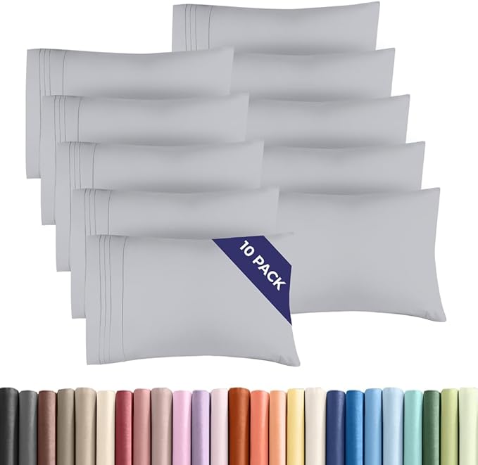 Pillowcase Set - Queen - 10 Piece