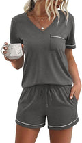 Shorts Pajama Set - Short Sleeve - 2 Piece