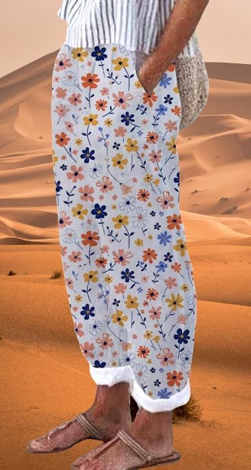 Women's Linen Loungewear - Pants