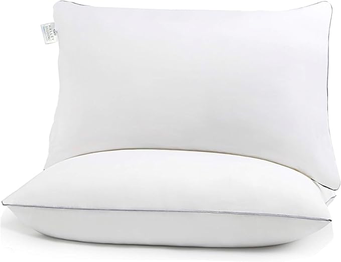 Down Alternative Bed Pillow - King - 20 x 35 in - 2 Piece