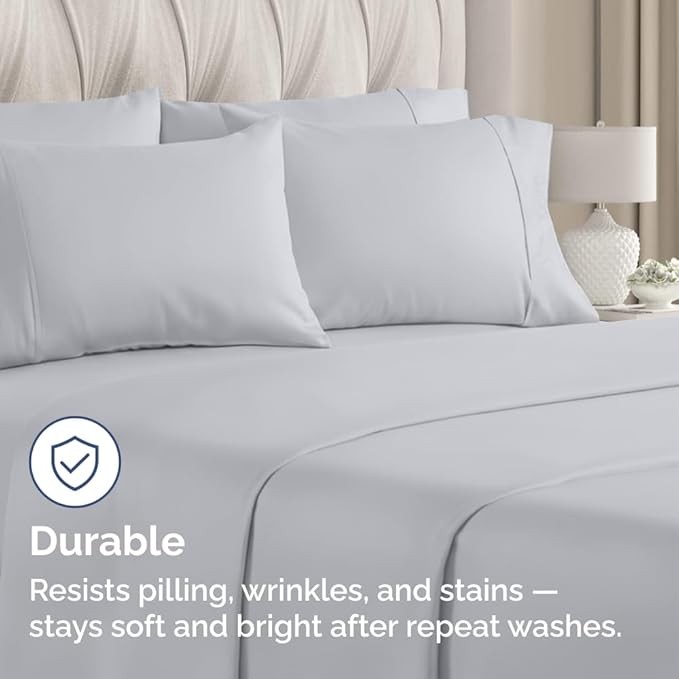 Pillowcase Set - King - 4 Pack - 4 Piece