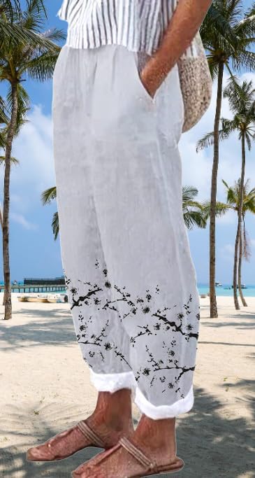 Women's Linen Loungewear - Pants