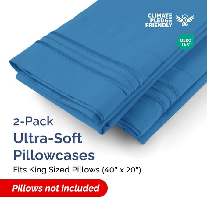 Pillowcase Set - King - 2 Piece