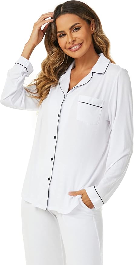 Women's Pajama Set - Long Sleeve - 2 Piece