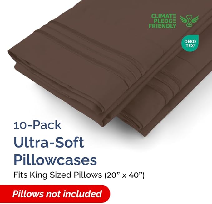Pillowcase Set - King - 10 Piece
