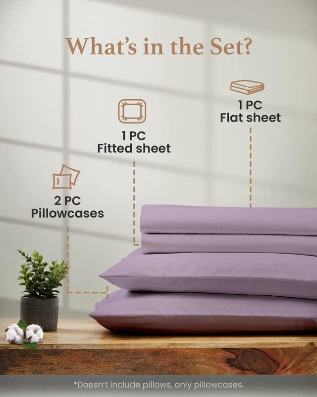 Bed Sheet Set - Queen - 4 Piece