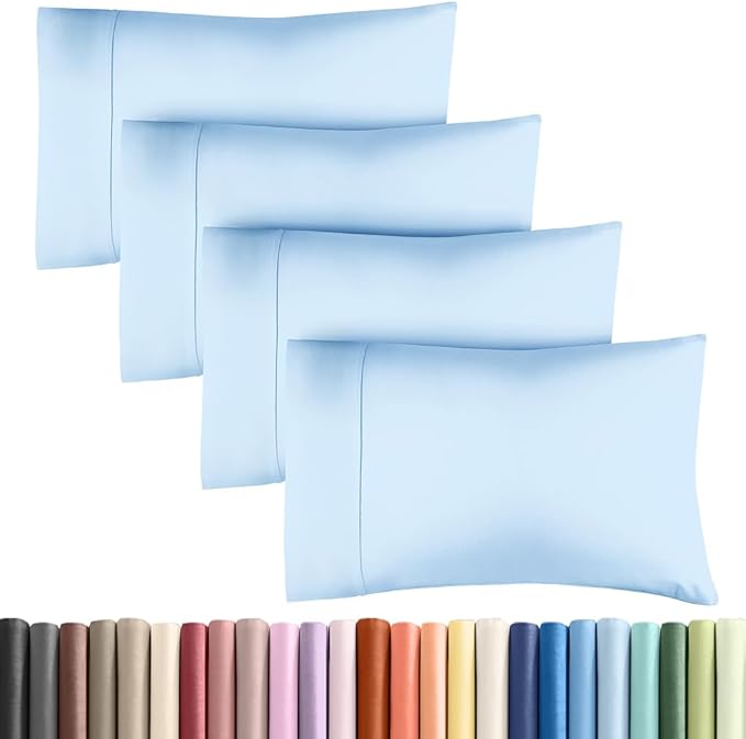 Pillowcase Set - Queen - 4 Pack - 4 Piece