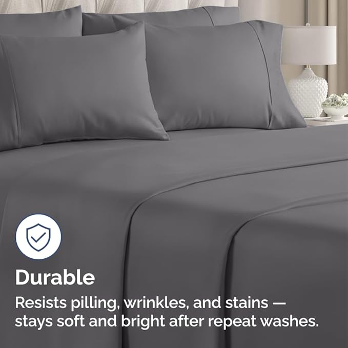 Pillowcase Set - King - 4 Pack - 4 Piece