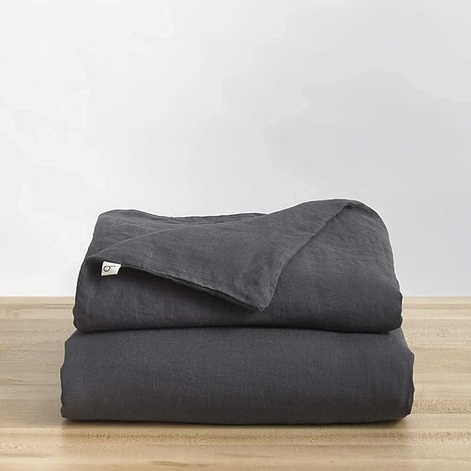 Linen Cooling Duvet Cover Set - Queen