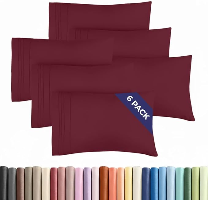 Pillowcase Set - King - 6 Piece