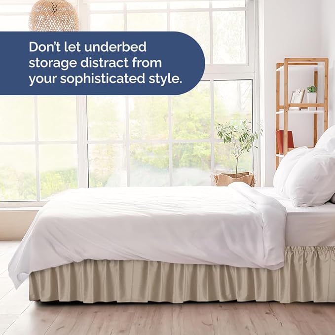 Bed Skirt - Full - 16 in Drop