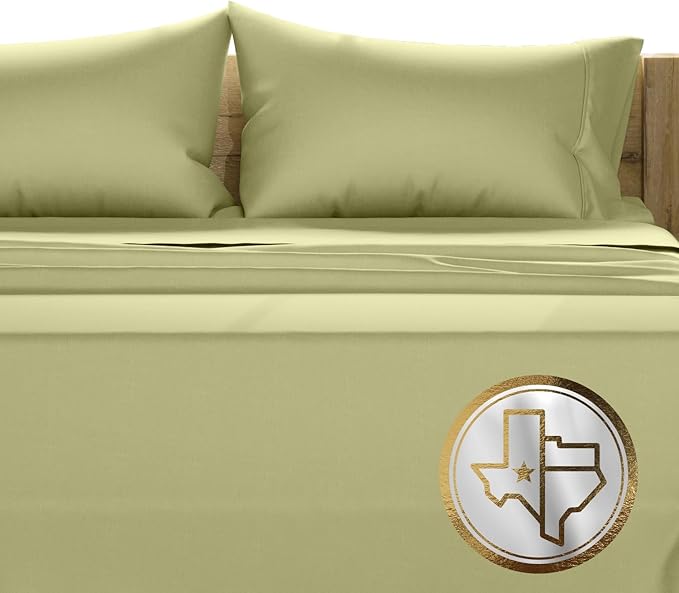 Linen Cooling Bed Sheet Set - California King - 17 in Deep Pocket - 4 Piece