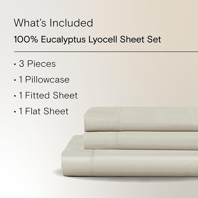Cooling Bed Sheet Set - Twin - 3 Piece