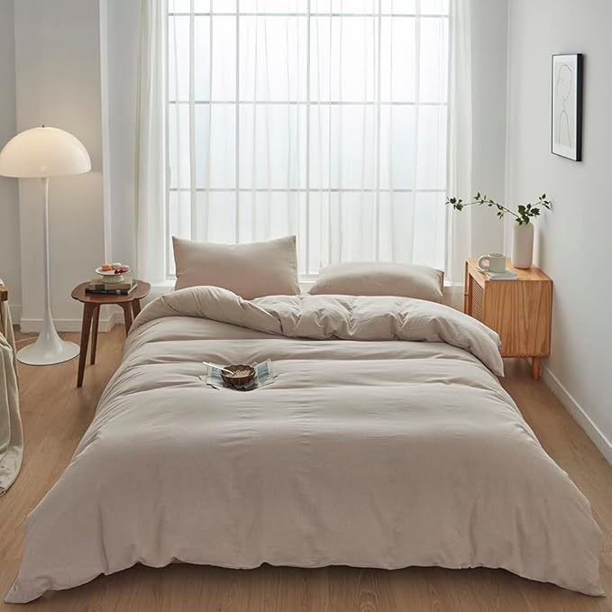 Linen Duvet Cover Set - Full
