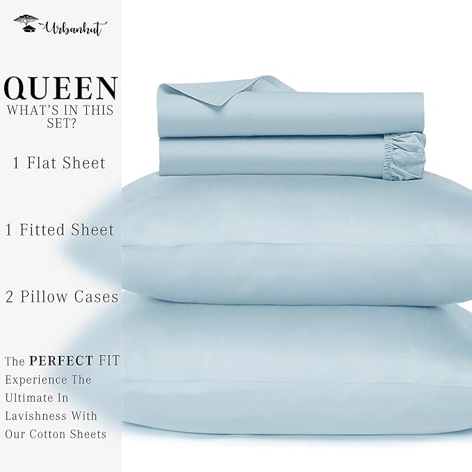 Bed Sheet Set - Queen - 4 Piece