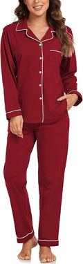 100% Cotton Pants Pajama Set - Long Sleeve - 2 Piece