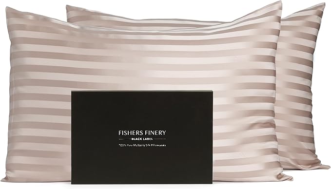 Mulberry Silk Pillowcase Set - Queen - 2 Pack - 2 Piece