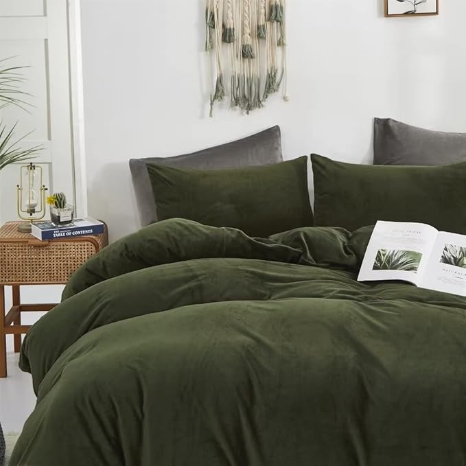 Velvet Comforter Set - King - 3 Piece