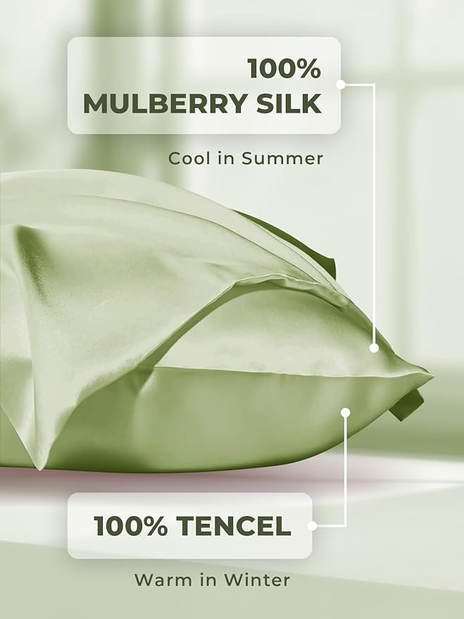 Mulberry Silk Pillowcase - King