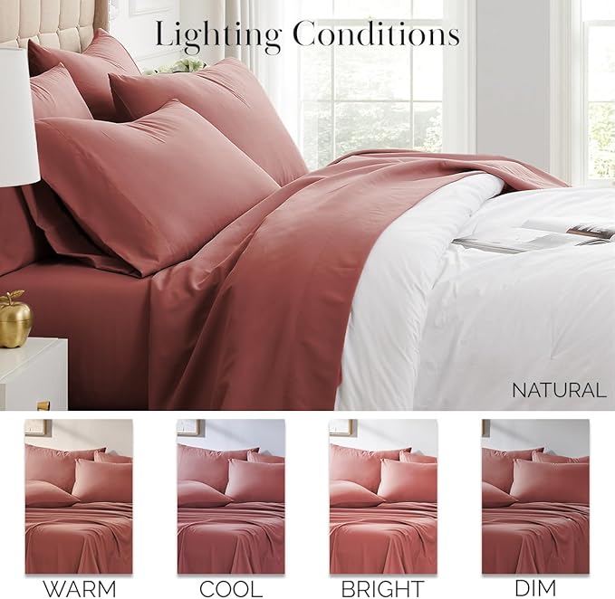 Bed Sheet Set - Twin XL - 4 Piece