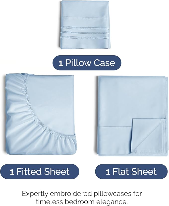 Cooling Bed Sheet Set - Twin - 3 Piece