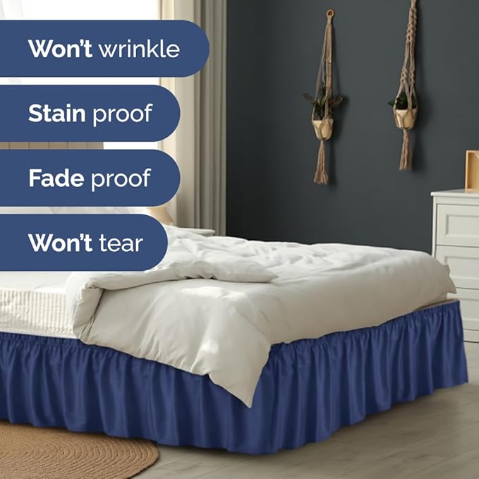 Bed Skirt - Queen - 14 in Drop