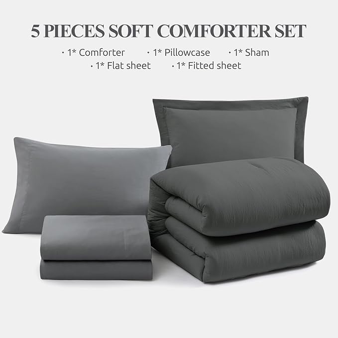 Comforter Set - Twin XL - 5 Piece