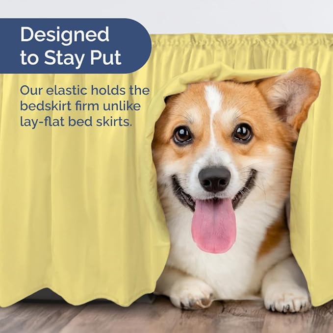 Bed Skirt - Queen - 15 in Drop
