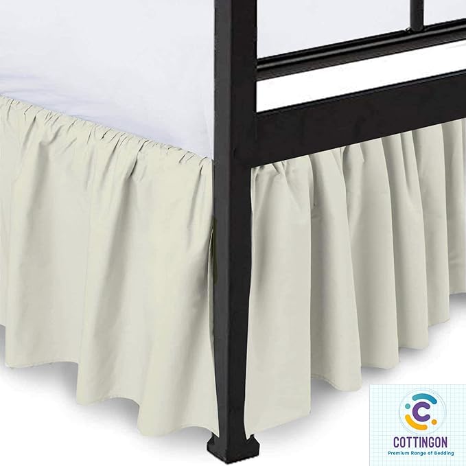Microfiber Bed Skirt - King - 18 in Drop