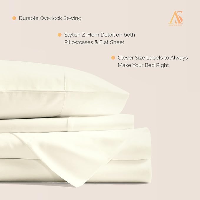 Cooling Bed Sheet Set - Split King - 5 Piece