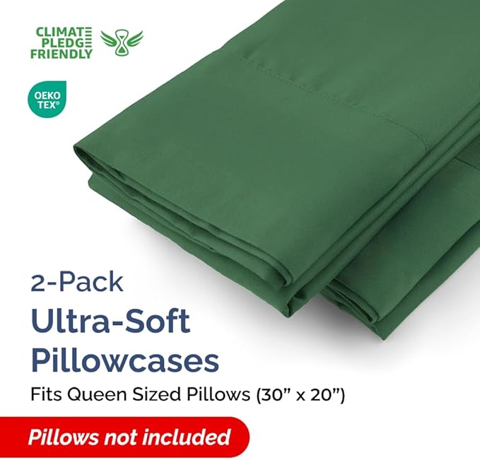 Pillowcase Set - Queen - 2 Pack - 2 Piece