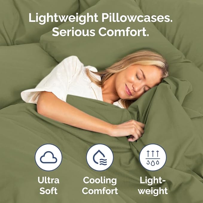 Pillowcase Set - Queen - 4 Pack - 4 Piece