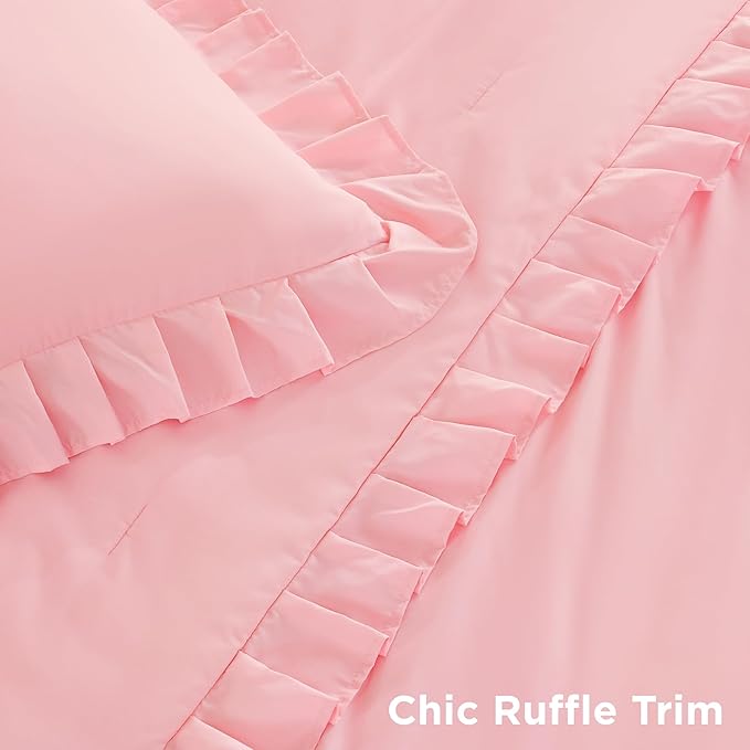 Microfiber Comforter Set - King - 104 x 90 in - 3 Piece